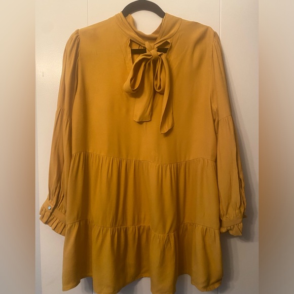ANTHROPOLOGIE- Maeve GOLDIE Tiered Blouse - Picture 7 of 8